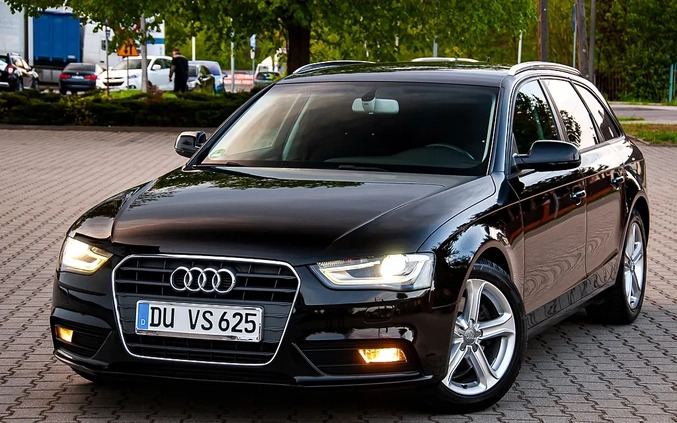 Audi A4 cena 44900 przebieg: 260000, rok produkcji 2014 z Głogów małe 704